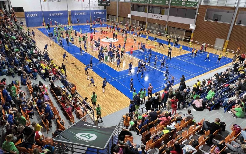 Rekordně odstartoval nový ročník Jihomoravského minivolejbalu