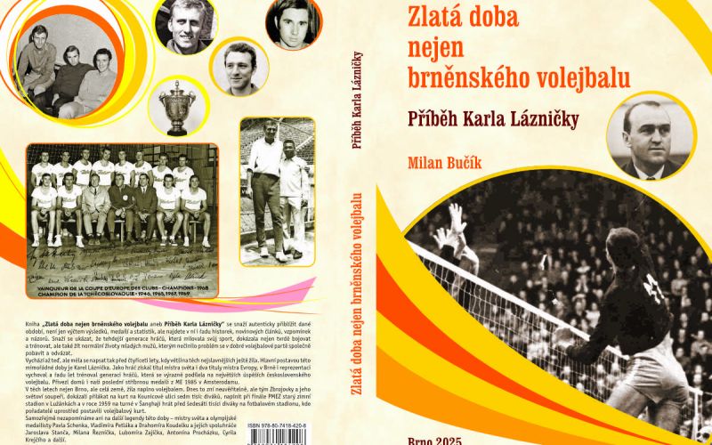 Vychází kniha o slavné historii nejenom brněnského volejbalu