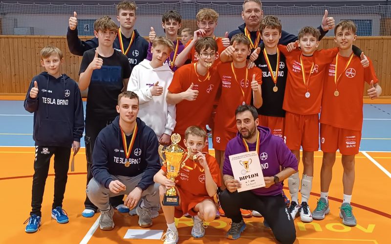 Vítěz soutěže U14 P7T Chlapci: TJ TESLA Brno