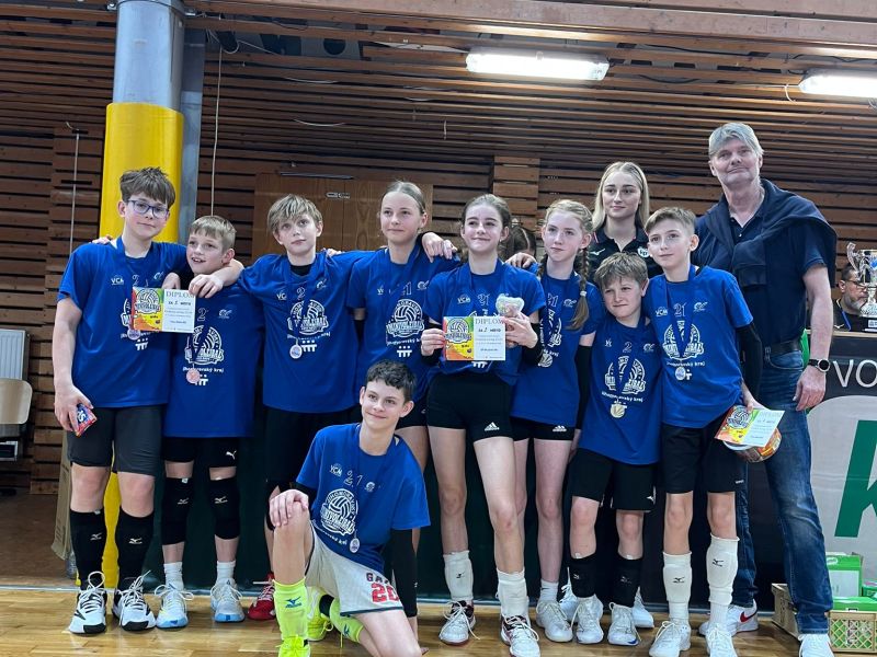 Ve Starez Aréně Vodova vyvrcholil letošní ročník Jihomoravského minivolejbalu