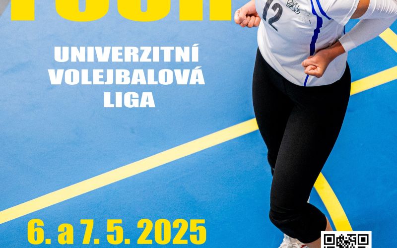 Pozvánka na Final Four Univerzitní volejbalové ligy 2025 v Brně